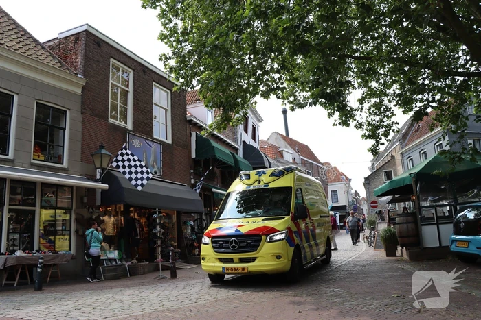 Voetganger gewond bij botsing met fietser