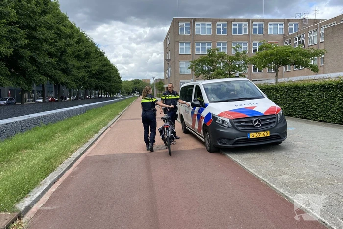 Fietsendief op heterdaad aangehouden