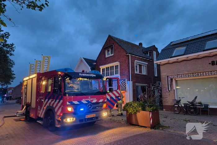 Brand in slagerij snel onder controle