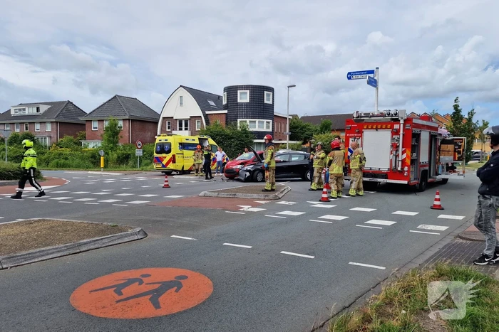 Flinke schade bij verkeersongeval