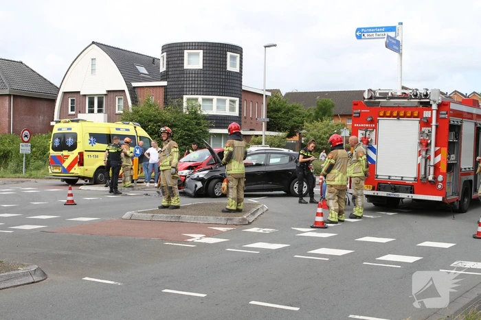 Flinke schade bij verkeersongeval