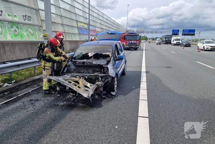 brand rijksweg a8 l 4,5 oostzaan