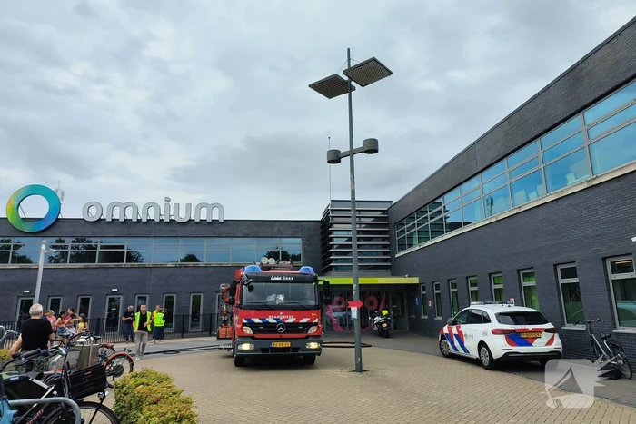 Sportcentrum ontruimd door brandmelding