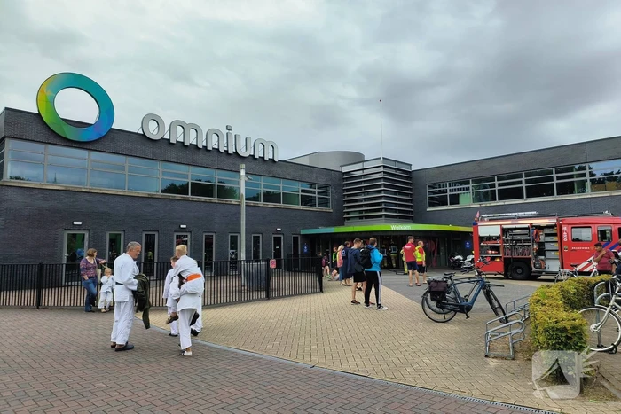 Sportcentrum ontruimd door brandmelding