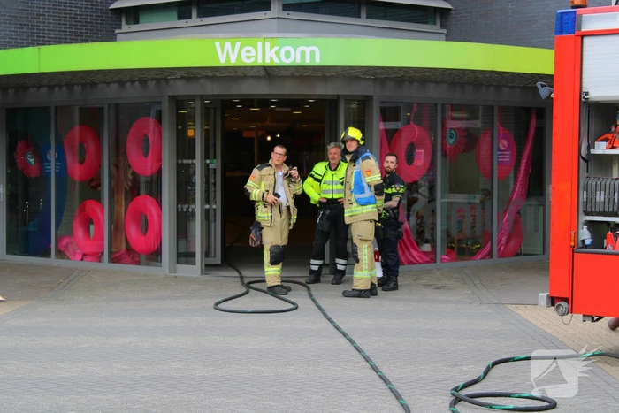 Sportcentrum ontruimd door brandmelding