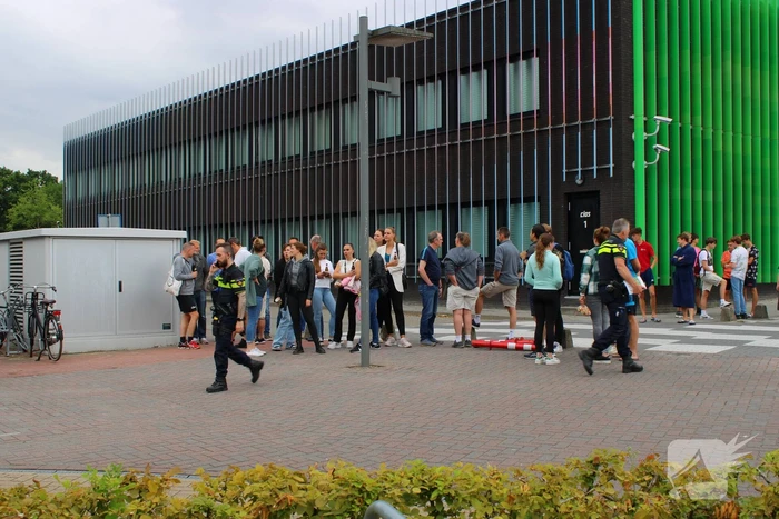 Sportcentrum ontruimd door brandmelding