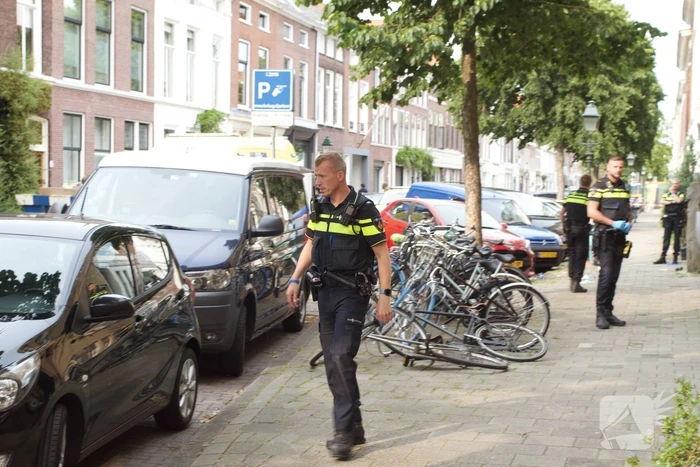 Straat afgezet na incident, traumahelikopter ingezet