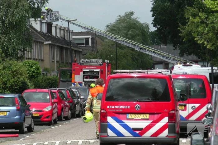 Meerdere woningen beschadigd door brand