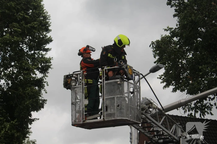 Brandweer ingezet voor afgebroken takken
