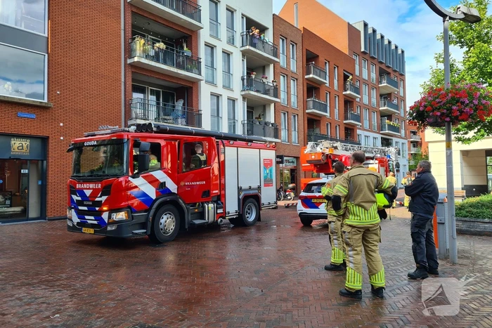 Brand in woning snel onder controle
