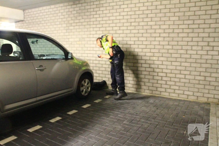 Onderzoek naar kleine brand in parkeergarage