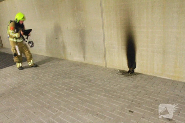 Onderzoek naar kleine brand in parkeergarage