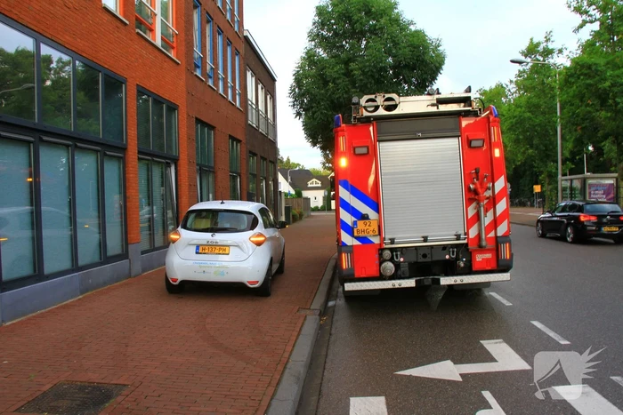 Onderzoek naar kleine brand in parkeergarage