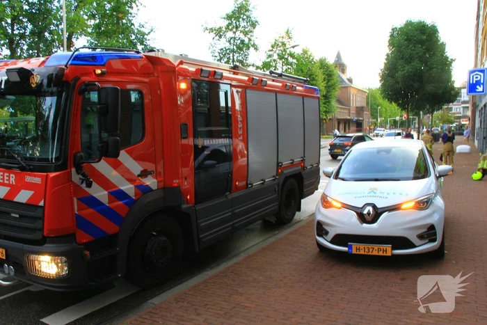 Onderzoek naar kleine brand in parkeergarage
