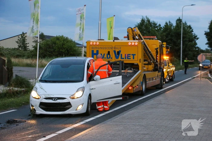 Automobilist raakt te water in sloot