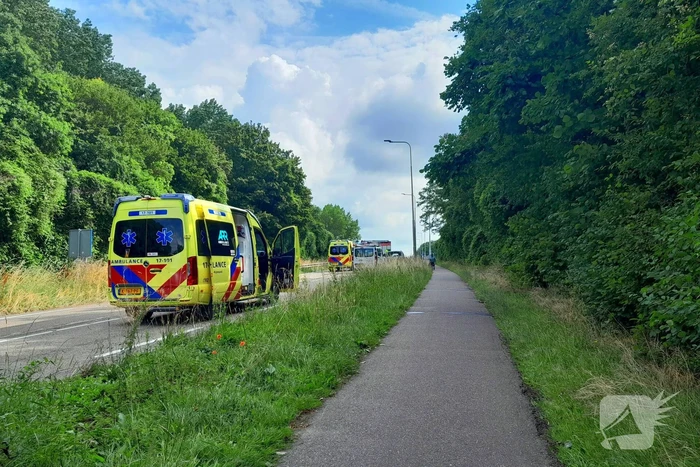 Drie voertuigen betrokken bij frontale aanrijding