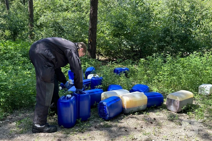 19 gedumpte vaten aangetroffen