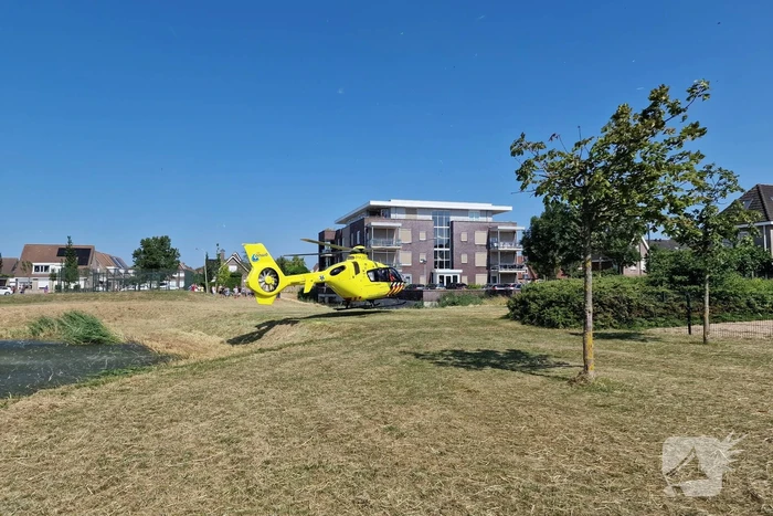 Veel bekijks bij inzet van traumahelikopter