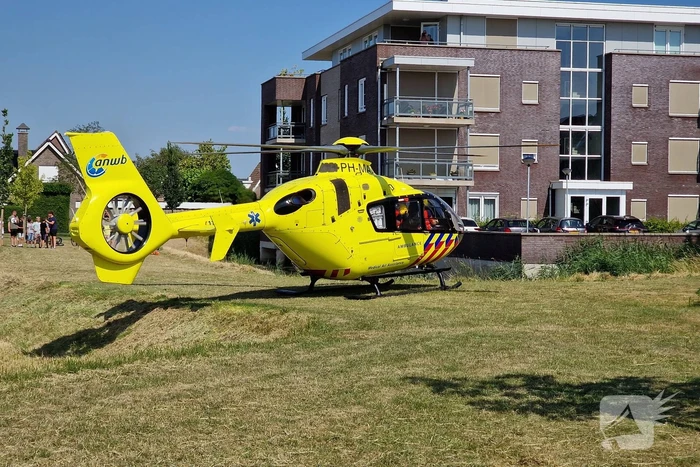 Veel bekijks bij inzet van traumahelikopter