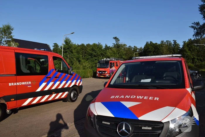 Boot maakt water op Hoornsemeer