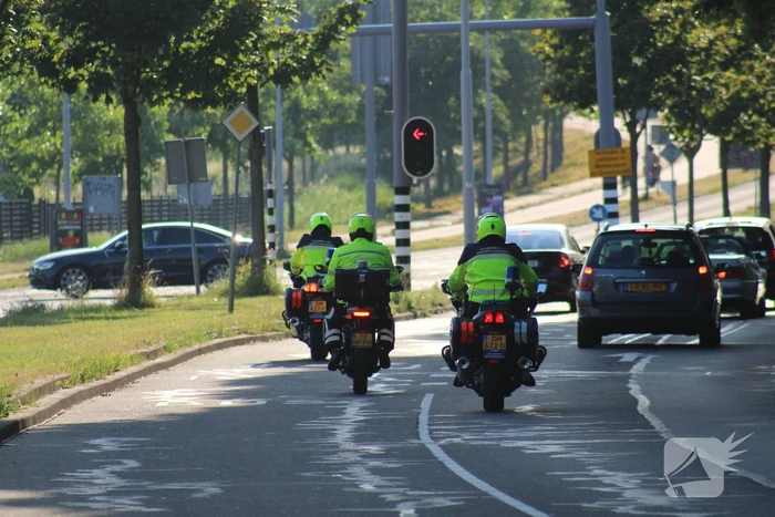 Grote verkeerscontrole bij Sparta Stadion