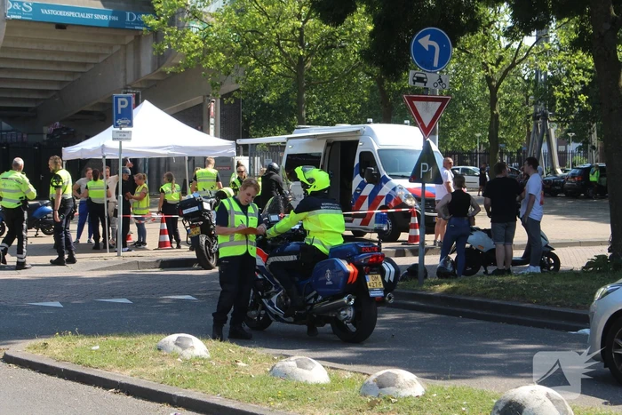 Grote verkeerscontrole bij Sparta Stadion