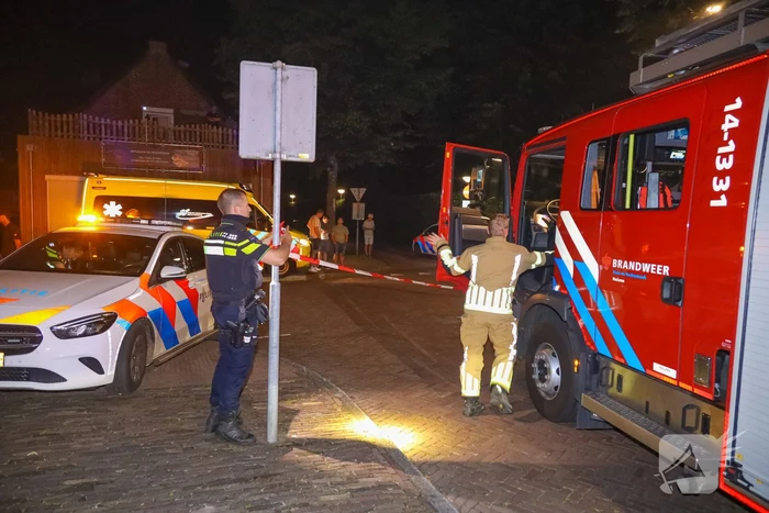 Kind roep om hulp bij woningbrand