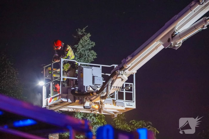 Kind roep om hulp bij woningbrand