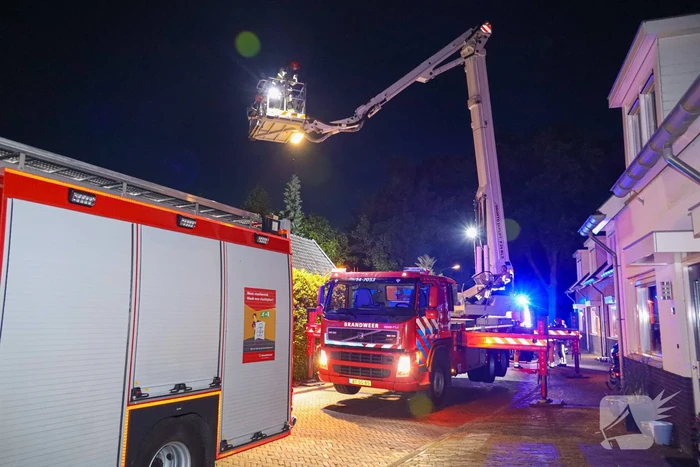 Kind roep om hulp bij woningbrand