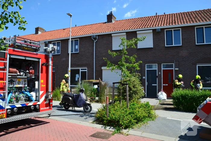 Tuinbrand door onkruidverbranding