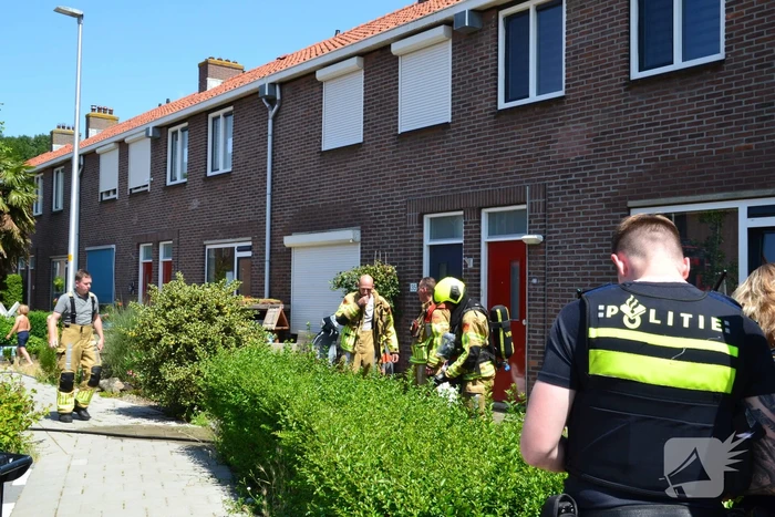Tuinbrand door onkruidverbranding