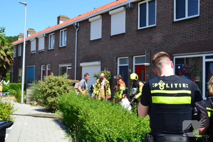 Tuinbrand door onkruidverbranding