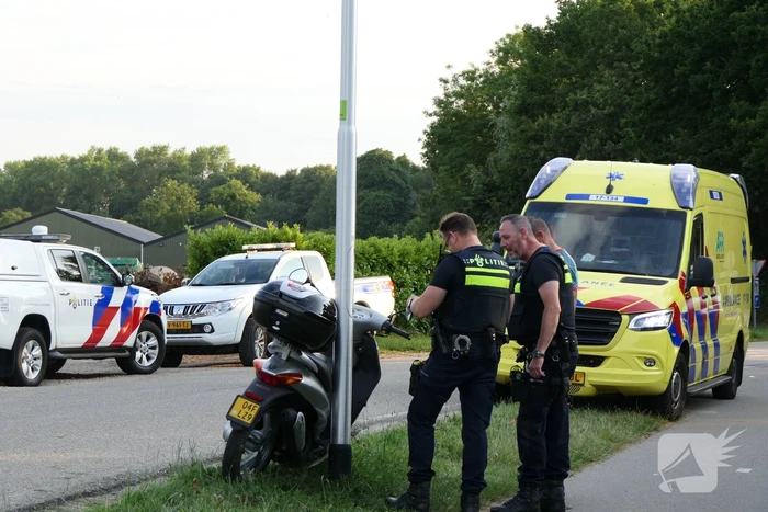 Scooterrijder gewond na val