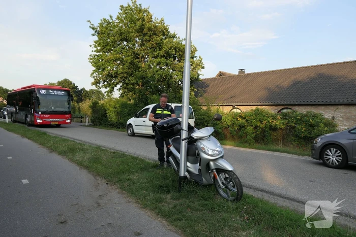 Scooterrijder gewond na val