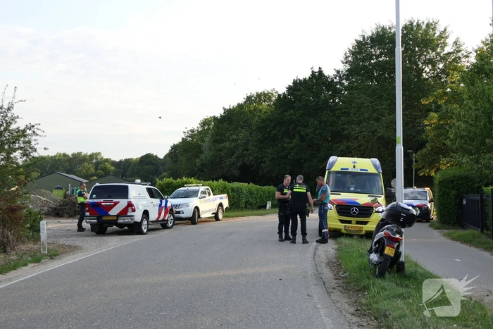 Scooterrijder gewond na val