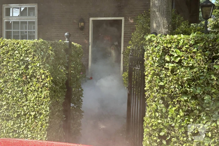 Brand in meterkast van woning
