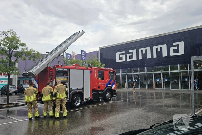 Hevige wateroverlast in Gamma door regenval