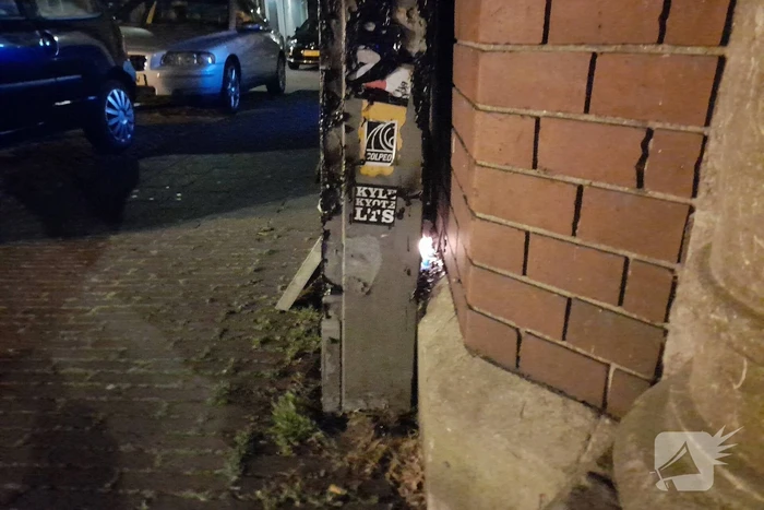 Brand in kleine elekteakast