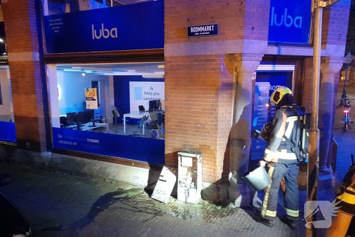 Brand in kleine elekteakast