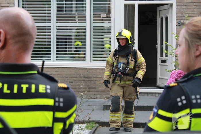 Onderzoek naar gaslucht in woning