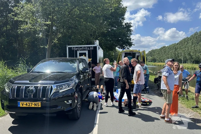 Wielrenner zwaargewond na ongeval