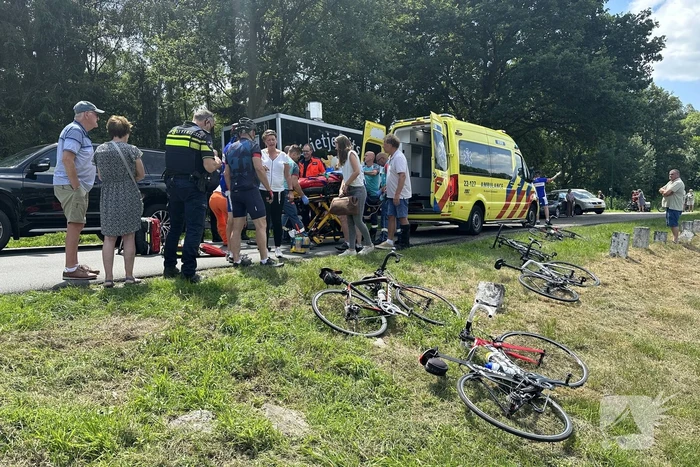Wielrenner zwaargewond na ongeval