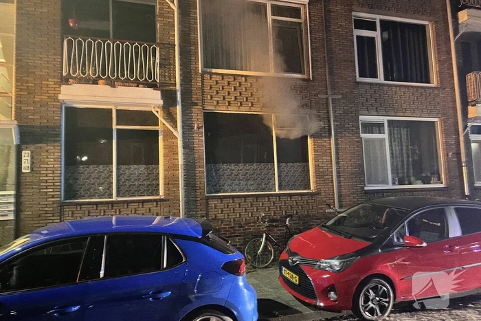 Brand in woning snel geblust