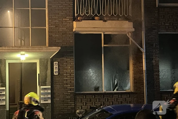 Brand in woning snel geblust