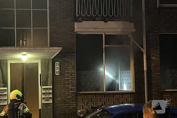 Brand in woning snel geblust