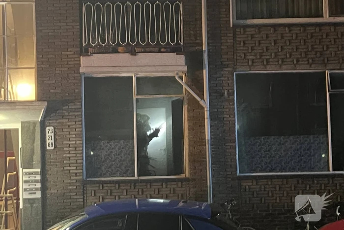 Brand in woning snel geblust