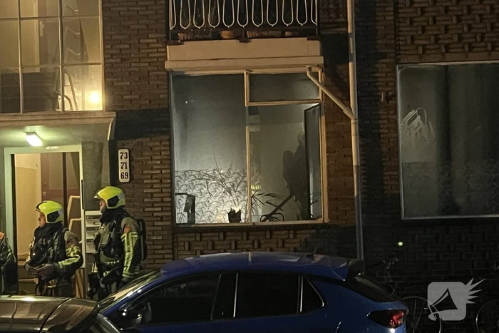 Brand in woning snel geblust