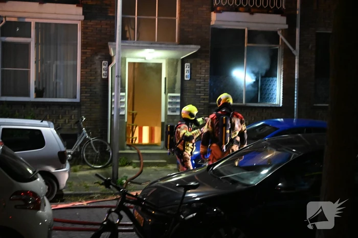 Brand in woning snel geblust