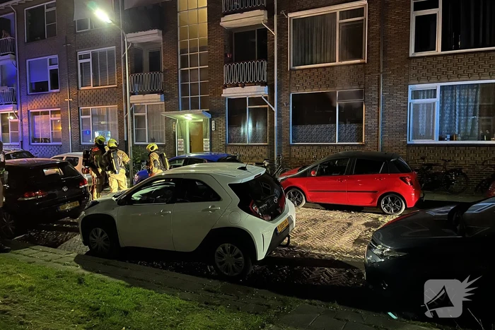 Brand in woning snel geblust