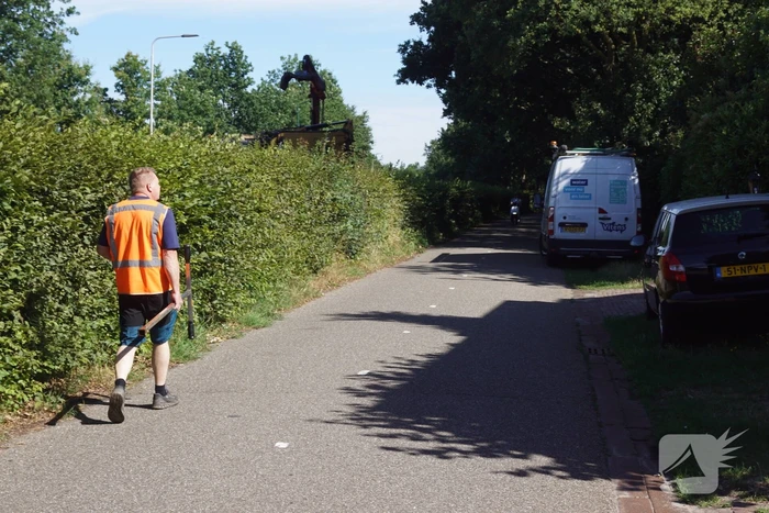 Waterlekkage bij brandkraan